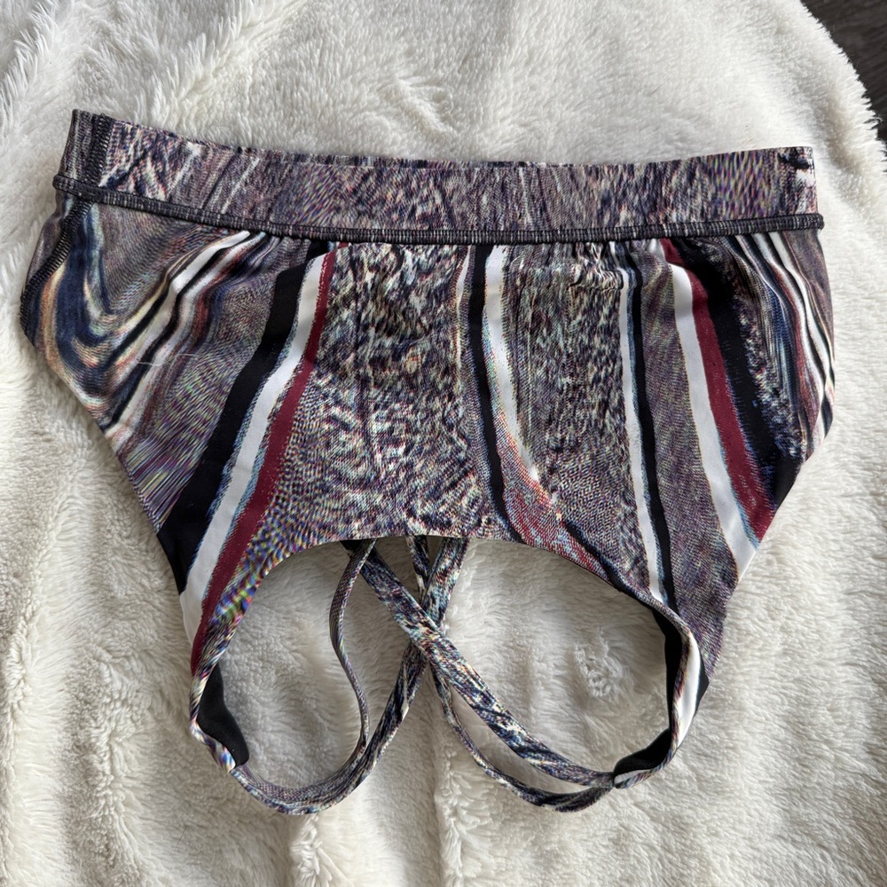 Multicolor lululemon sports bra